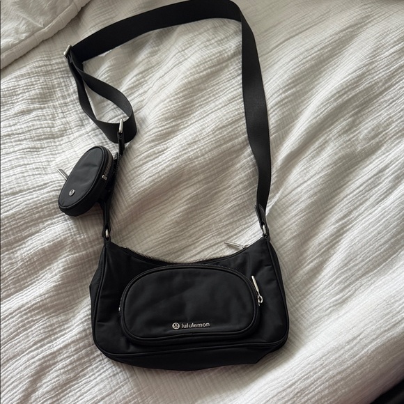 lululemon athletica Handbags - lululemon athletica Black Crossbody Bag